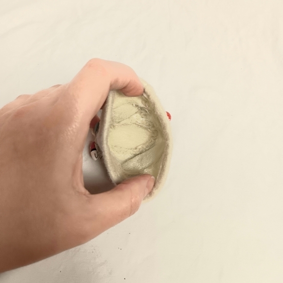 Felt Fishing Hat Christmas Ornament bobber lures 3.5" Sports Classic Father Dad - Picture 4 of 5